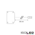 ISOLED MiniAMP Verteiler (1 male-Stecker an mehrere female-Buchsen), 30cm, 2-polig, weiß, max. 3.5A, 6-fach