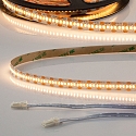 LED CRI925 MiniAMP Flex strip, 12V, 6W, 2500K, both sided 30cm cable with male plug, 120cm
