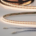 LED CRI930 MiniAMP Flex strip, 12V, 6W, 3000K, both sided 30cm cable with male plug, 500cm