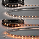 LED CRI919 / 940 MiniAMP Flex strip, 12V, 10W, dynamic white, both sided cable with male plug, 250cm