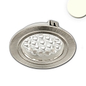 LED furniture recessed spotlight MiniAMP with lens, 24V DC, IP44,  6.5cm, 4W 3000K 250lm 60, CRI>90, fixed, dimmable