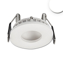 LED Einbauleuchte LUNA MiniAMP, indirektes Licht,  7.5cm, 24V DC, dimmbar, Aluminium, wei, 4W 2700K 175lm 120