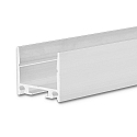 LED surface mount lighting profile HIDE SINGLE, aluminium, 200cm, white