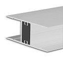 LED Aufbau-/ Leuchtenprofil HIDE DOUBLE, Up&Down, Aluminium, 200cm, Weiß