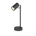 Lampe de bureau pivotant, rotatif, avec interrupteur GU10 IP20, noir  
