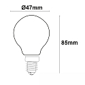 ISOLED LED drop lamp ILLU set of 3, switchable E14 4W 400lm 2700K 360° CRI 80-89  ISOLED LED drop lamp ILLU set of 3, switchable E14 4W 400lm 2700K 360° CRI 80-89