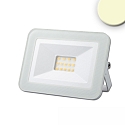 Projecteur PAD 10W petit, pivotant, commutable IP65, blanche 