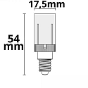 ISOLED LED Leuchtmittel Stabform 32SMD, E14, 3.5W 2700K 354lm 270�, nicht dimmbar, klar