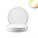 Luminaire de plafond PRO 120MM rond, CCT Switch IP20, blanche gradable