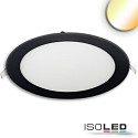 downlight IP42, black dimmable