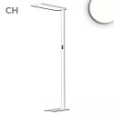 floor lamp OFFICE PRO UGR < 19 IP40, white dimmable