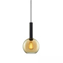 pendant luminaire round E27 IP20, amber