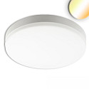 Applique et plafonnier IP54, blanche