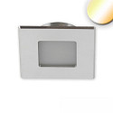 furniture luminaire MINI AMP square IP20, brushed aluminium dimmable