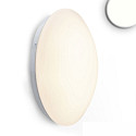 wall and ceiling luminaire IP54, white