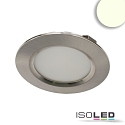 furniture luminaire round IP20, silver dimmable
