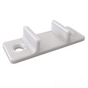 Clip di montaggio Z40 SURF12 FLAT, Bianco