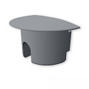 Embout EC232 (MAXI-EB V2 / SURF/DIVE 12) rond, lot de 1, avec trou pour cble, gris
