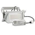 ISOLED LED Shop-Downlight BOX, 32W, ColorSwitch 3000|4000|6000K, 4600lm, IP65, dimmbar, schwenkbar, wei�