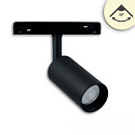 Halogène sur rail SPOT 16W - TRACK48 (DALI) pivotant, contrôlable par DALI, UGR < 19, fixation magnétique IP20, noir gradable