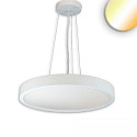 LED Hngeleuchte RUND, IP42,  80cm, 60/70W (multi) 2700/3000/4000K (CCT Switch) 7200/8400lm, UGR<19 2H, dimmbar, exkl. Kabel