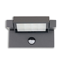 ISOLED outdoor wall luminaire PIR (ADJUSTABLE) with sensor, tiltable, switchable IP65, anthracite 