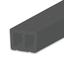 Zubehr fr Einbauprofil DIVE12 - Beton-Einlegeprofil, ABS-Kunststoff, 200cm