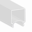 Accessorio Copertina del profilo COVER63 OPAL+ U-SHAPE (LAMP30 V1 + V2), opale 200cm