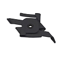 mounting bracket 3PH-TRACK S1 / 24MM ODENWALD GRID, black