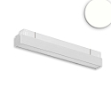 Proiettore per binario TRACK48 LINE+ DALI 30CM rigido, controllabile da DALI, prismatico IP20, bianco opaco 