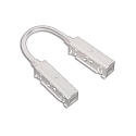 flex connector TRACK48 - FLEXIBLE 180 DALI controllable, 4-pole, adjustable, universal, white