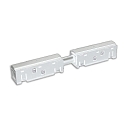 connector BENDABLE 45 - TRACK48 DALI controllable, 4-pole, adjustable, universal, white