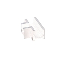 T-connector 90 HORIZONTAL - TRACK48 SURFACE FLAT flat, surface-mounted version, horizontal, white
