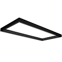Rail d'alimentation TRACK48 H50 / 59.2 X 119.2CM (EMTPTY FRAME) angulaire, sans inserts, noir