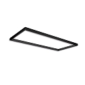 Rail d'alimentation TRACK48 H50 / 59.2 X 150CM (EMTPTY FRAME) angulaire, sans inserts, noir