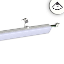 LED Linearsystem FASTFIX R XL Modul, 152,8cm, 120�, 25-75W, 4000K, 12000lm, IP40, wei�