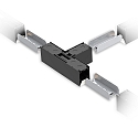 ISOLED T-Verbinder f�r LED Aufbau-/H�ngeleuchte LINKLINE50, schwarz