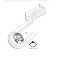 ISOLED LED 3-Phasen Strahler SELECT, 18�-50�, 8W, ColorSwitch 2700-5000K, 650lm, UGR<19, IP20, dimmbar, wei�