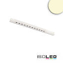 Luminaire sur rail avec grille TRACK48 LINE+ MINI ON-OFF 34CM commutable, prismatique IP20, noir 