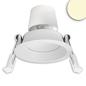 recessed spotlight BACK68 / LED MODULE UGR<12 round, rigid, dimmable, set back IP20, white matt dimmable