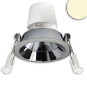 recessed spotlight BACK68 / LED MODULE UGR<12 round, rigid, dimmable, set back IP20, aluminum matt dimmable