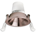 recessed spotlight BACK68 / LED MODULE UGR<12 round, rigid, dimmable, set back IP20, mat, rose gold dimmable