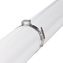 ISOLED LED Linearleuchte HP2, 150cm, 50W, 6000K, 8300lm, IP69K, wei�/opal