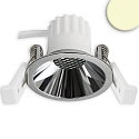 recessed spotlight BACK45 HONEYCOMB / LED MODULE UGR<12 round, rigid, dimmable, set back IP20, aluminum matt dimmable