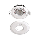 recessed spotlight VARIO-68 PIR with sensor, CCT Switch IP65, white 
