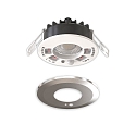 ISOLED recessed spotlight VARIO-68 PIR with sensor, CCT Switch IP65, chrome 