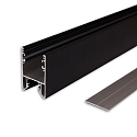 ISOLED LED Leuchtenprofil HALON, K�hlstreifen schiebbar, 200cm, schwarz