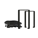 Montageb�gel Z65 f�r Leuchtenprofil HALON mit Seilabh�ngung, 2 St�ck, schwarz