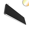 Luminaire suspendu acoustique BAFFEL LAMP30HID 53W - 125CM - SYS-PRO - OPAL+ haut bas, CCT Switch, RGB, contrôlable par ZigBee