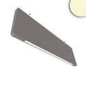 Luminaire apparent pour l'acoustique BAFFEL LAMP30H 34W - 150CM - OPAL+ Bas, version pour montage en surface